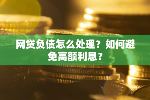 武汉网贷负债怎么处理？如何避免高额利息？