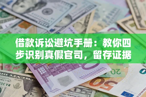 武汉借款诉讼避坑手册：教你四步识别真假官司，留存证据不踩雷