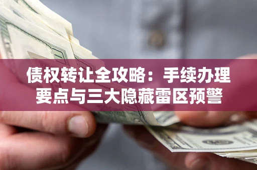 武汉债权转让全攻略：手续办理要点与三大隐藏雷区预警